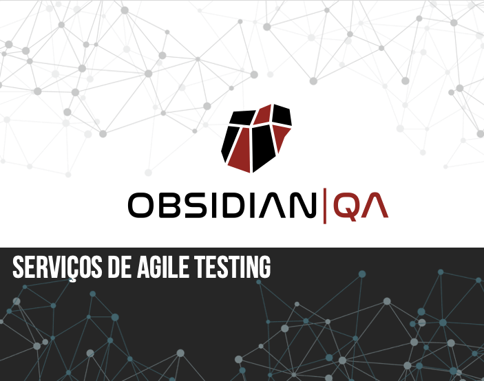 Serviços de agile testing com Obsidian QA
