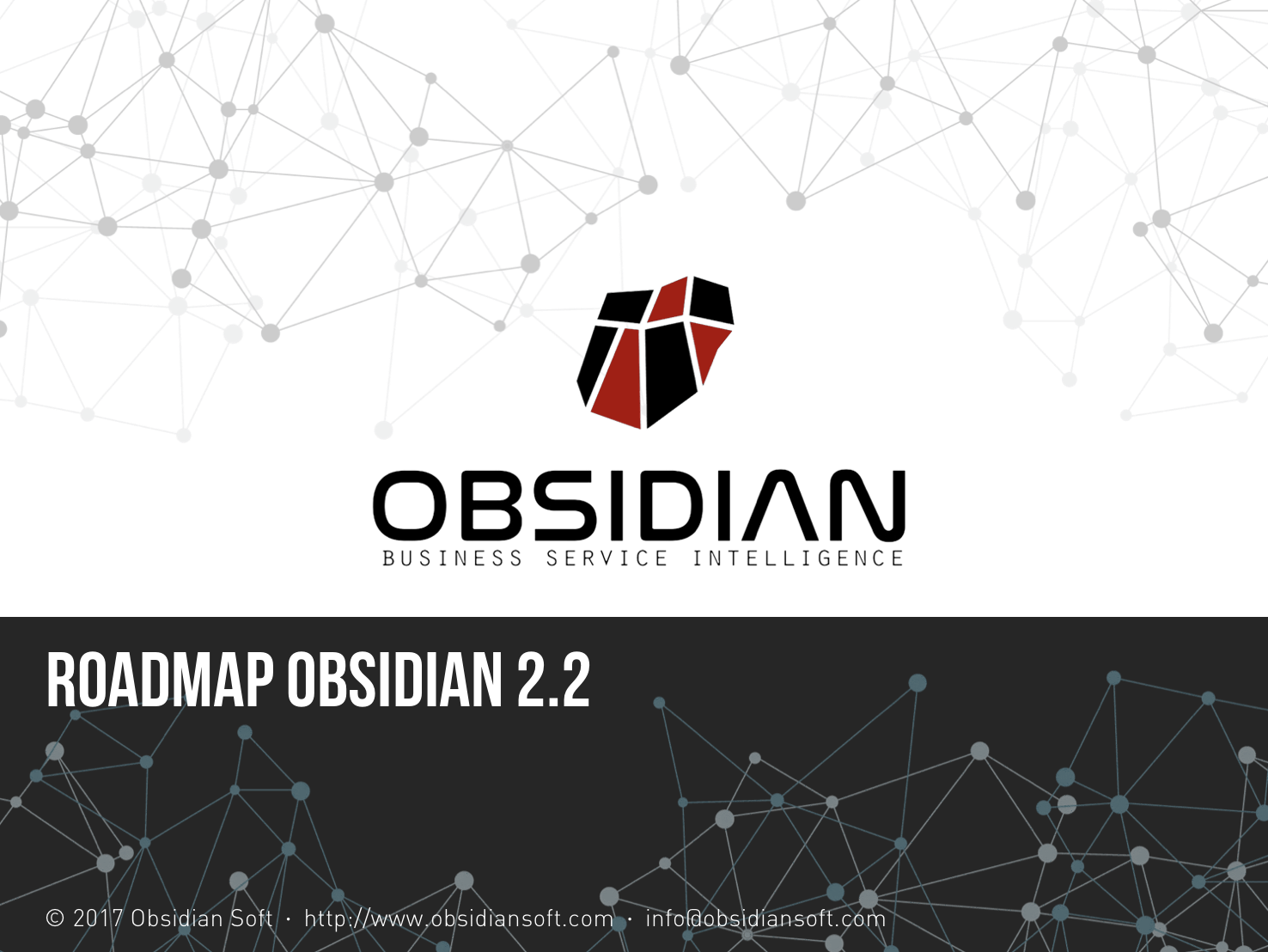 Obsidian 2.2 roadmap presentation